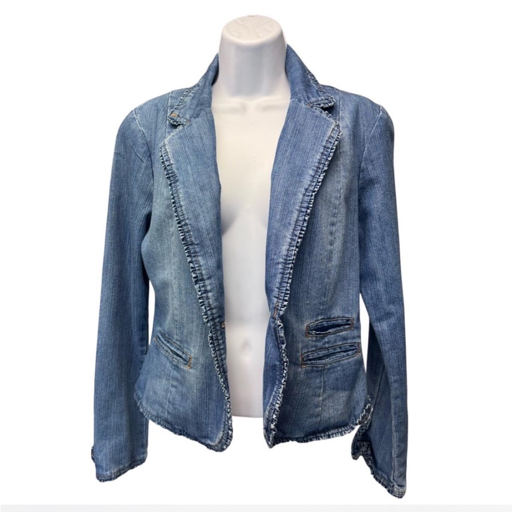 Faded Glory Jean Blazer - Picture 1 of 5